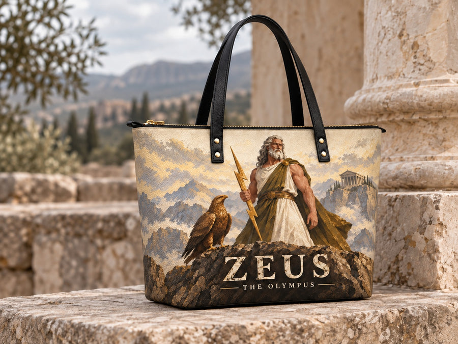 "Zeus" Leather Tote Bag