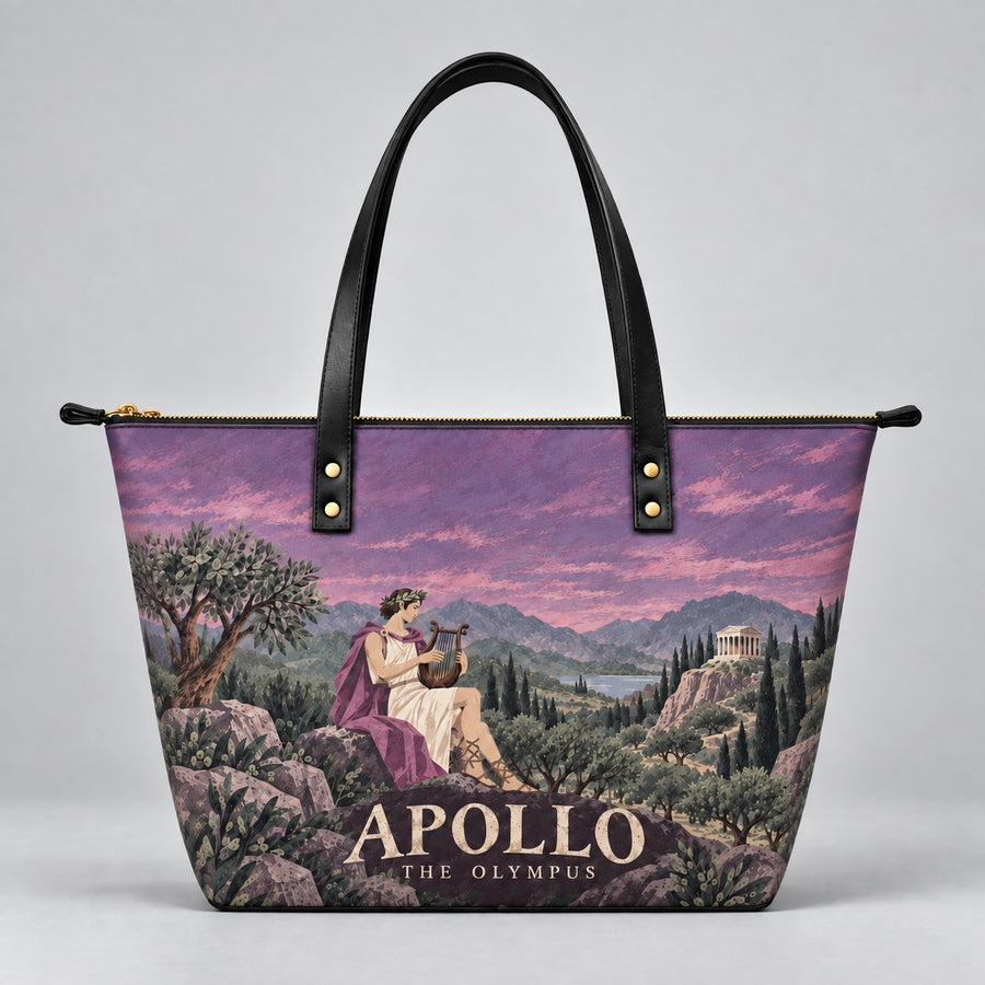 "Apollo" Leather Tote Bag