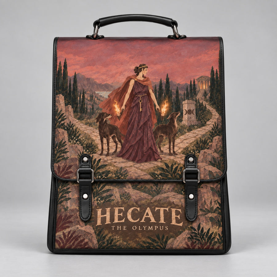 "Hecate" Leather Backpack