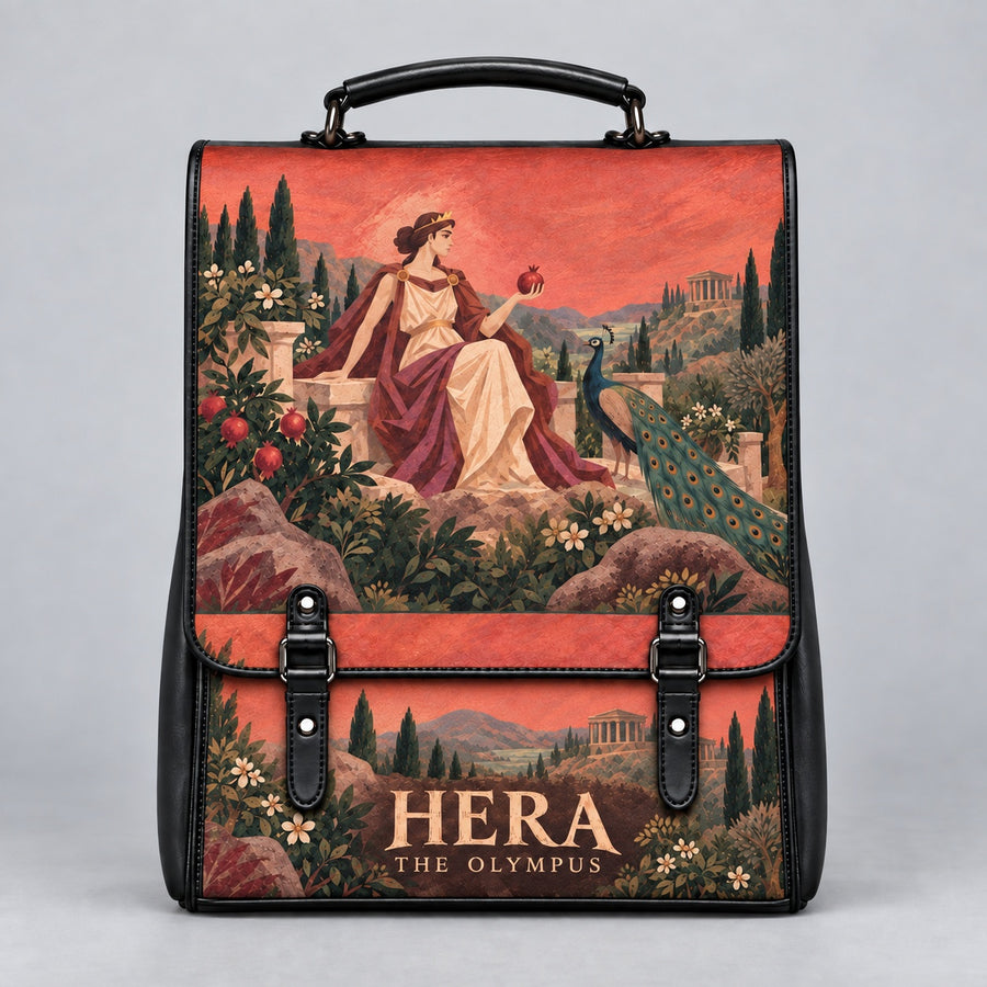 "Hera" Leather Backpack