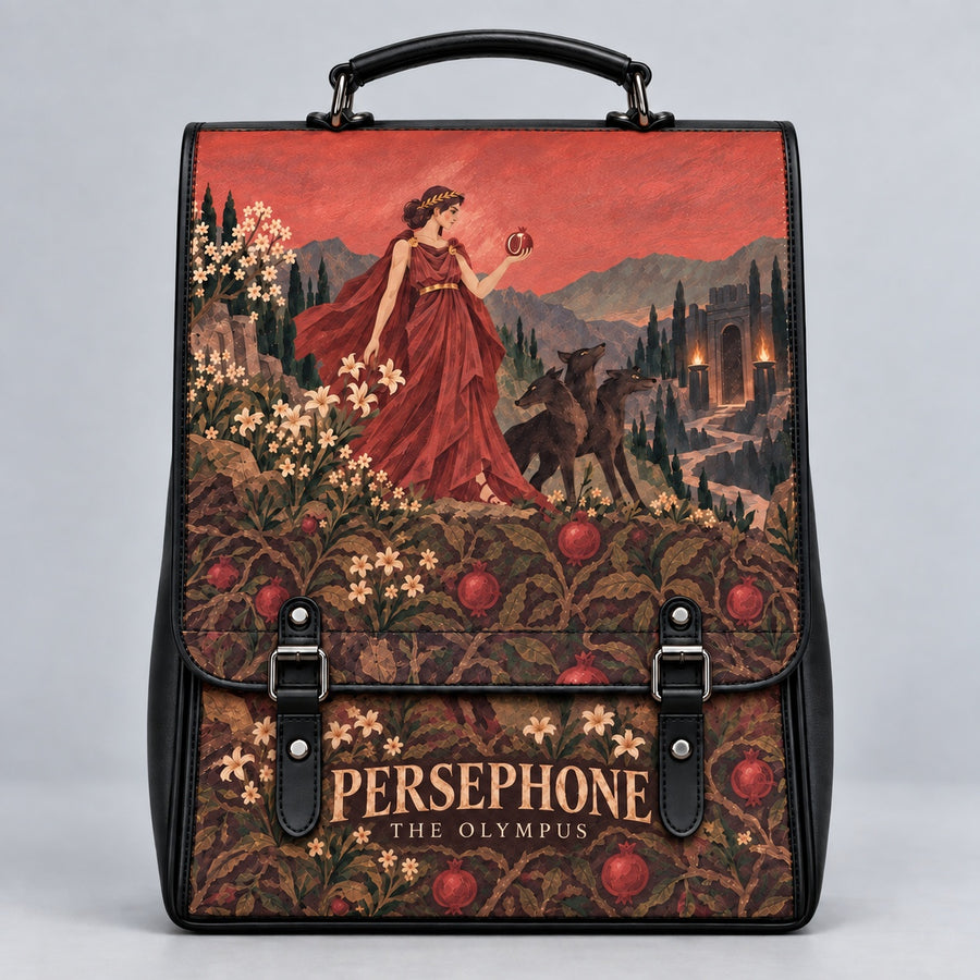 "Persephone" Leather Backpack