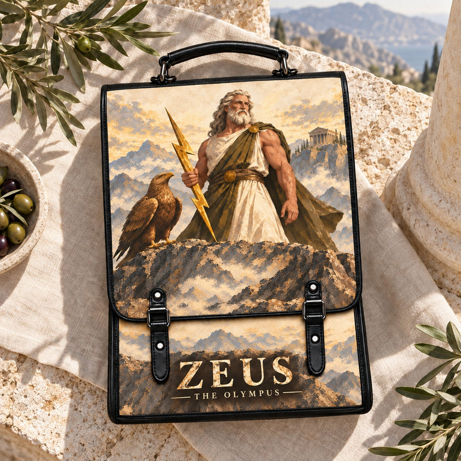 "Zeus" Leather Backpack