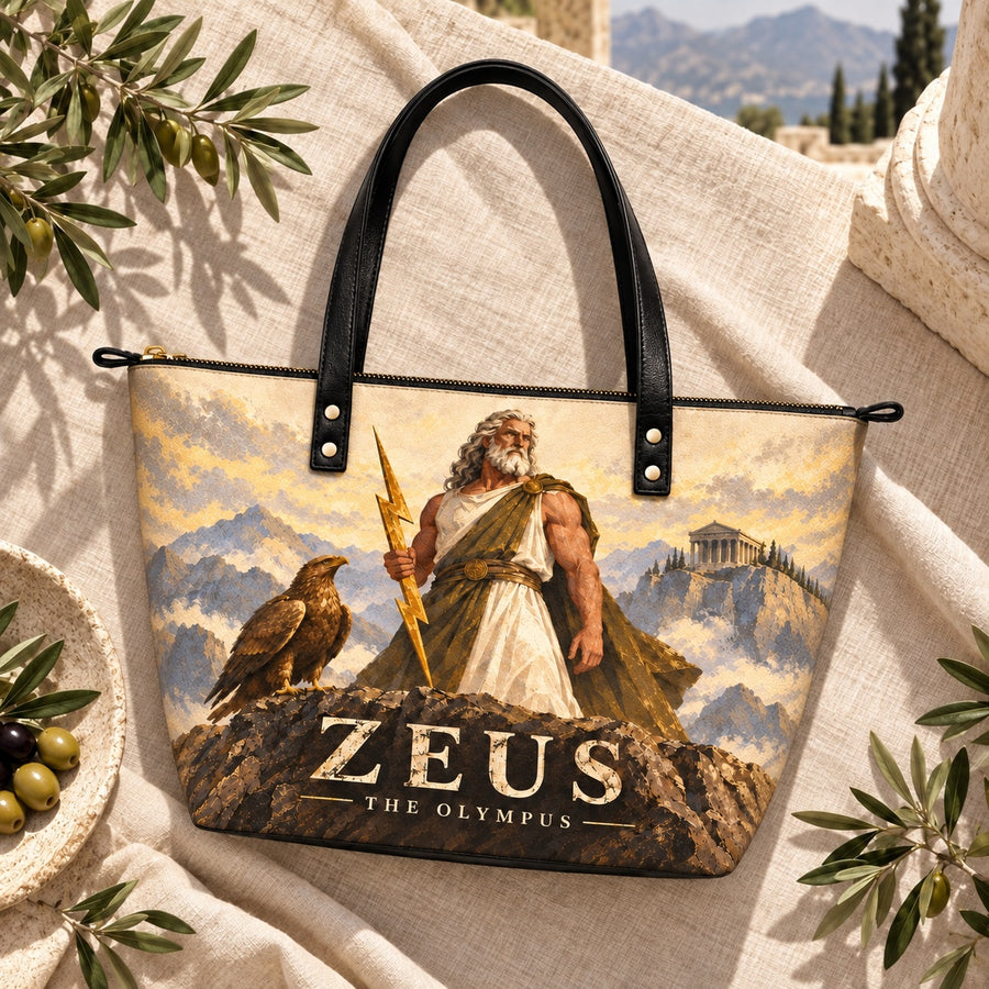 "Zeus" Leather Tote Bag