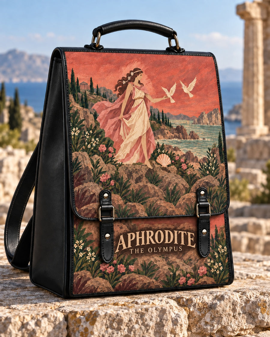 "Aphrodite" Leather Backpack
