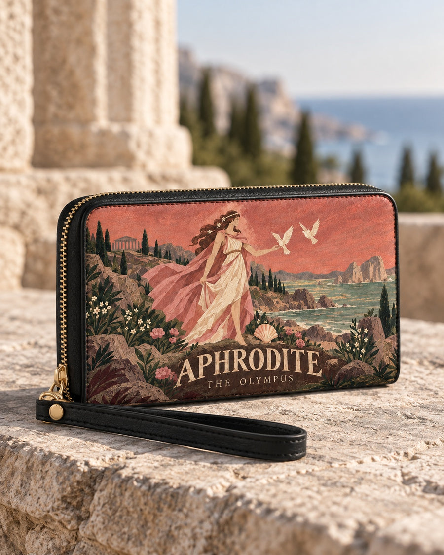 "Aphrodite" Long Wallet