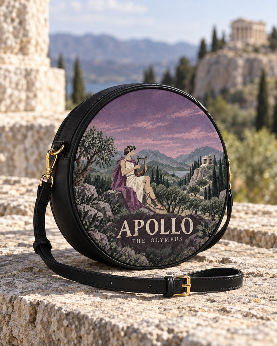 "Apollo" Circle Crossbody Bag