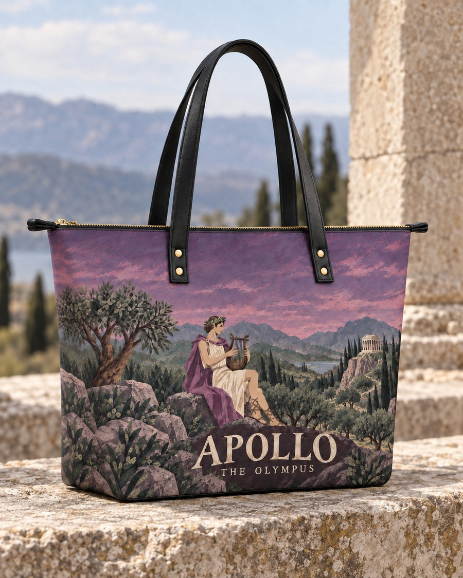 "Apollo" Leather Tote Bag