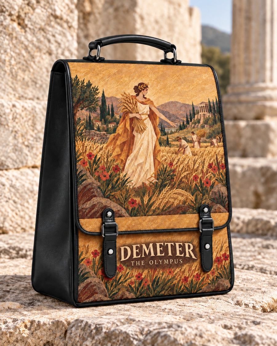 "Demeter" Leather Backpack