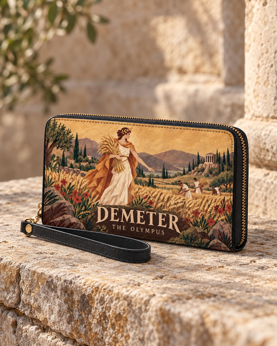 "Demeter" Long Wallet