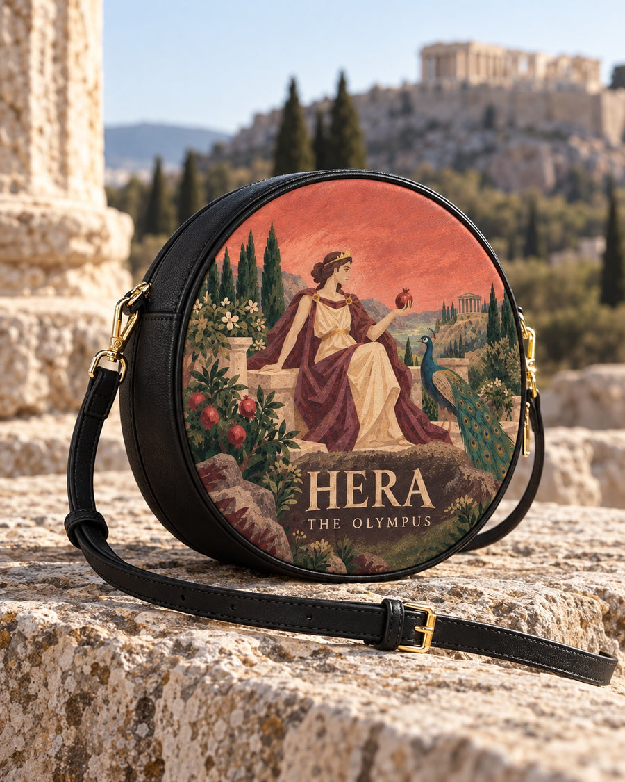 "Hera" Circle Crossbody Bag