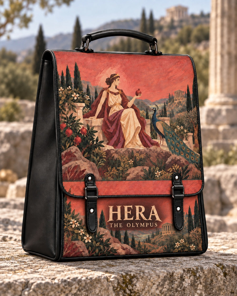 "Hera" Leather Backpack