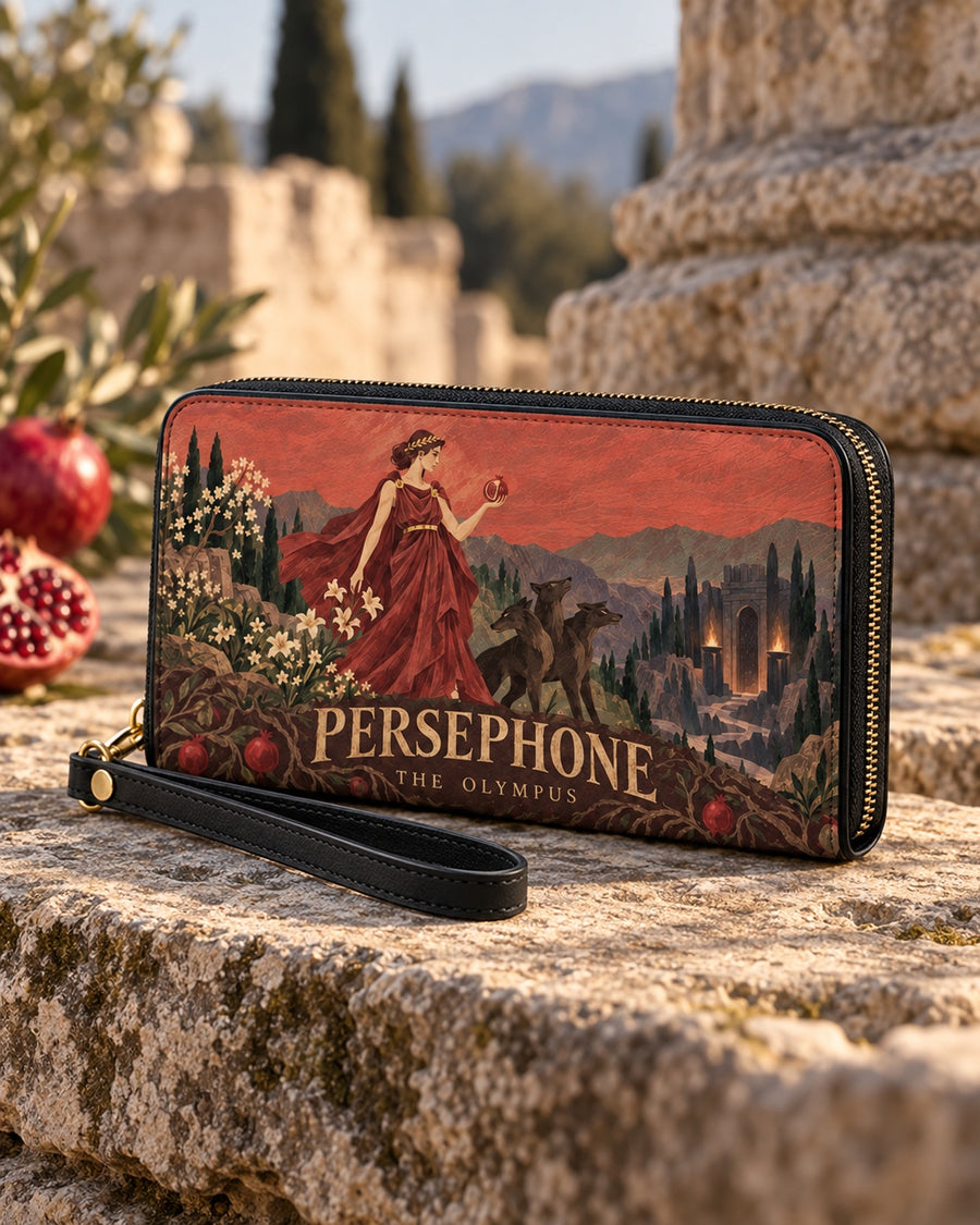 "Persephone" Long Wallet