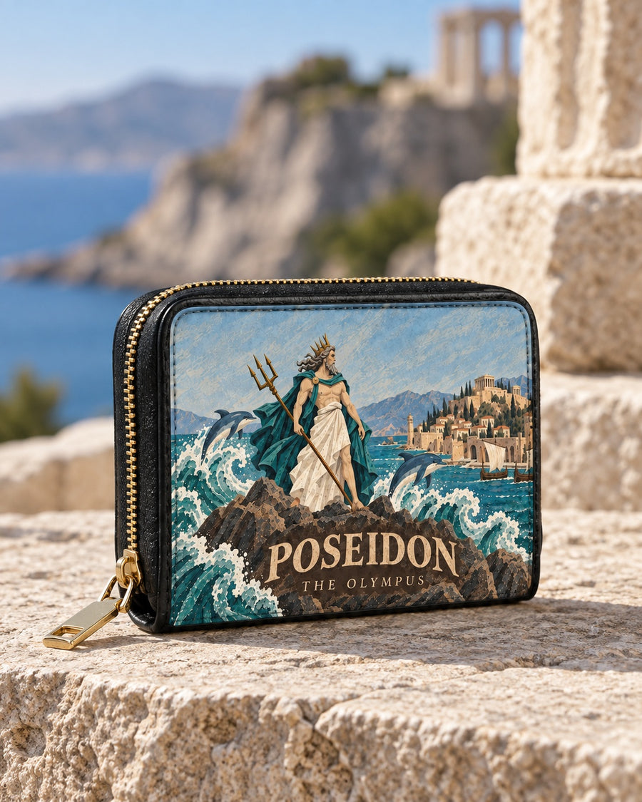 "Poseidon" Mini Wallet