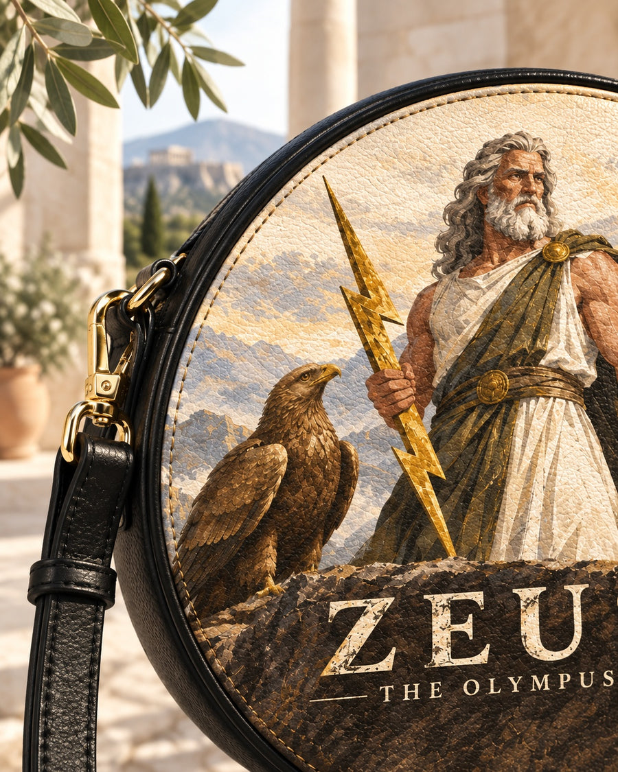 "Zeus" Circle Crossbody Bag