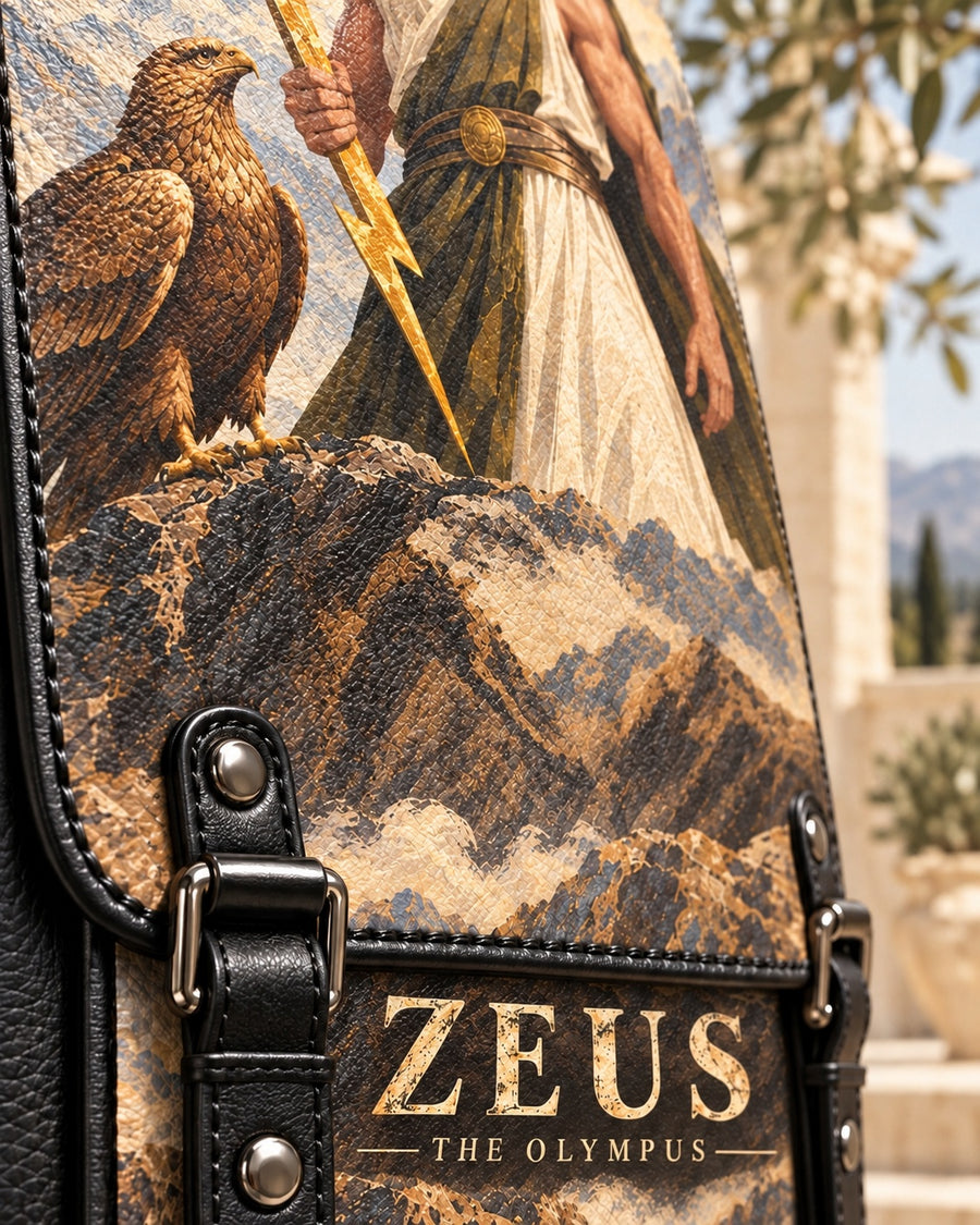 "Zeus" Leather Backpack