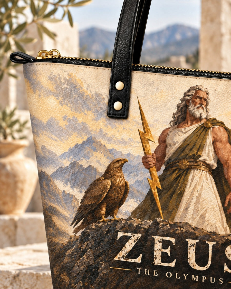 "Zeus" Leather Tote Bag