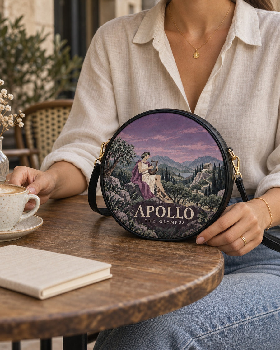 "Apollo" Circle Crossbody Bag
