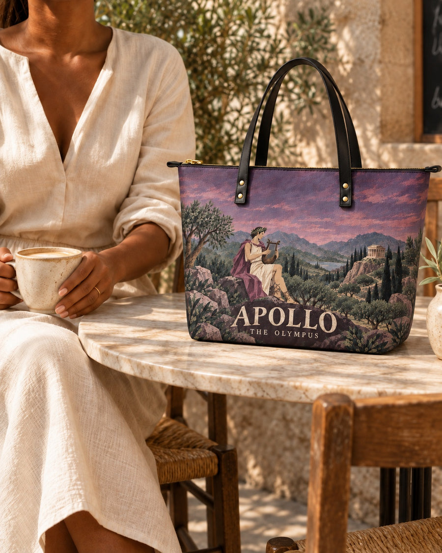 "Apollo" Leather Tote Bag
