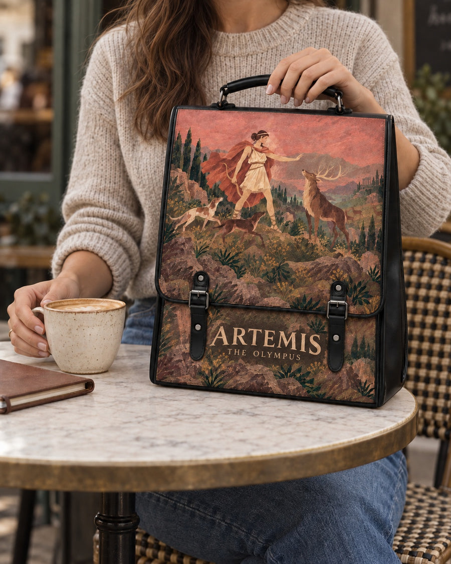 "Artemis" Leather Backpack