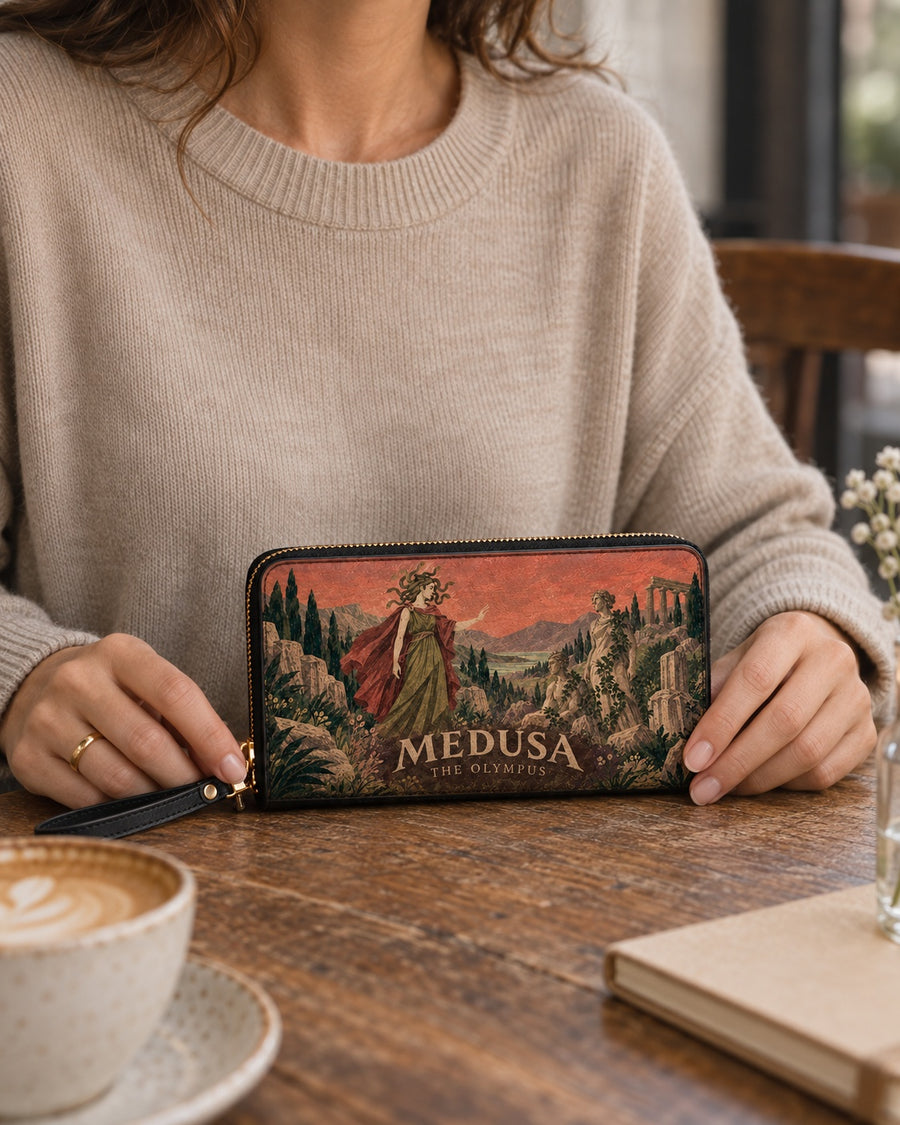 "Medusa" Long Wallet