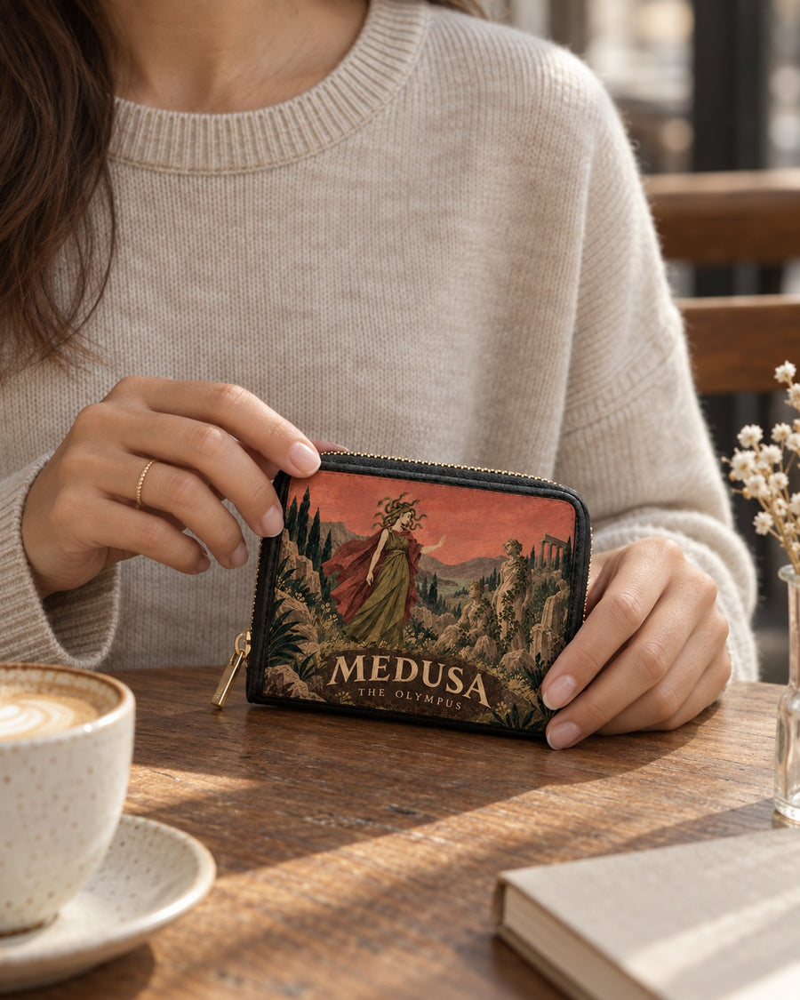 "Medusa" Mini Wallet