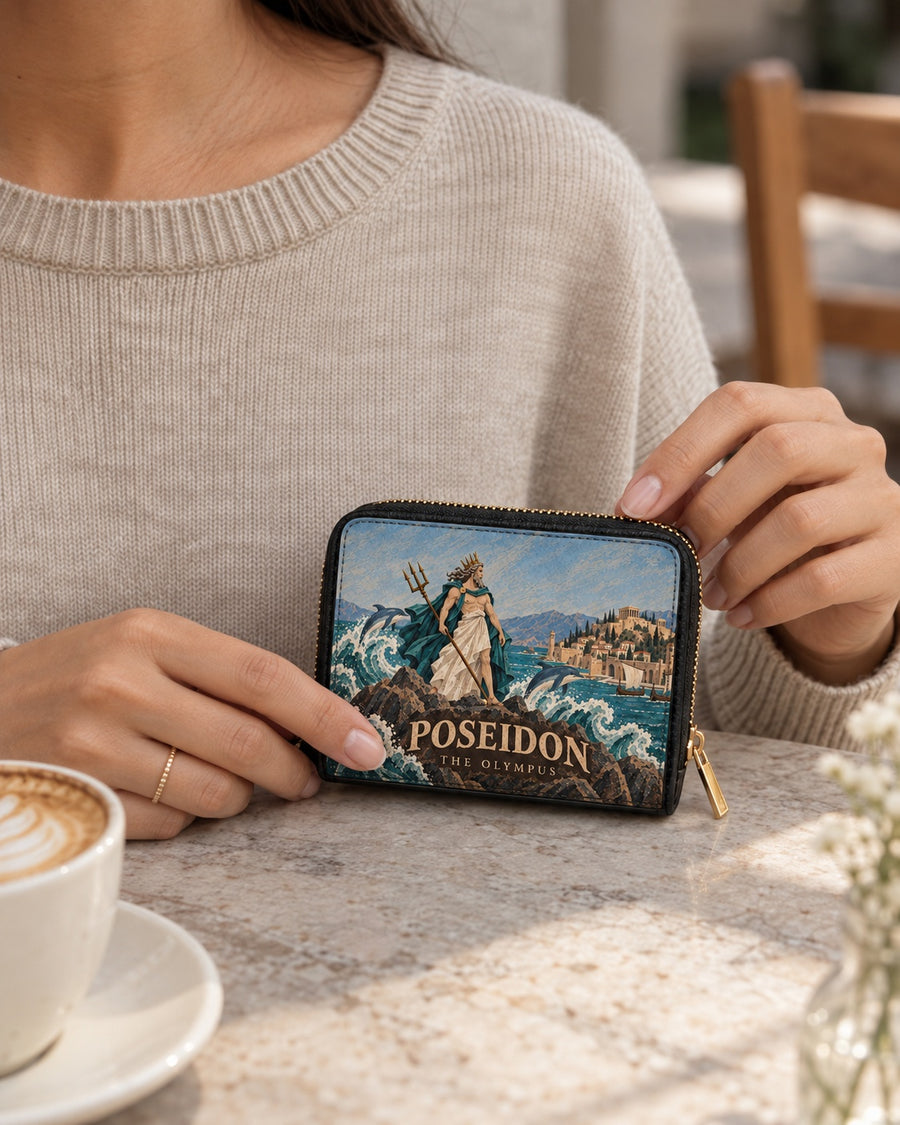 "Poseidon" Mini Wallet
