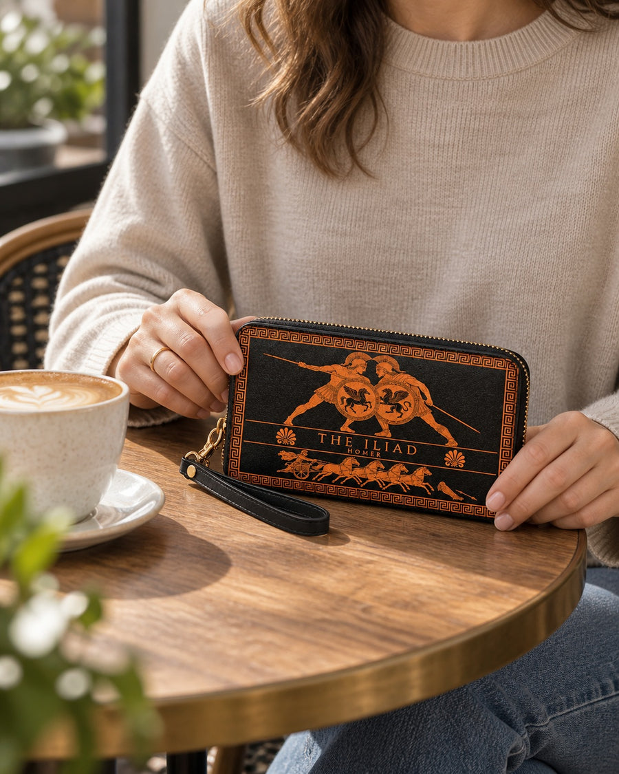 "The Iliad" Long Wallet