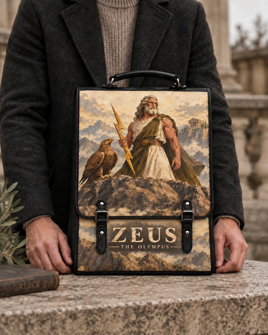 "Zeus" Leather Backpack