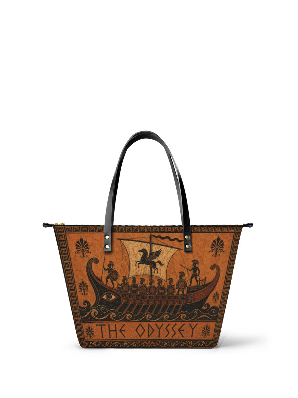 "The Odyssey" Leather Tote Bag