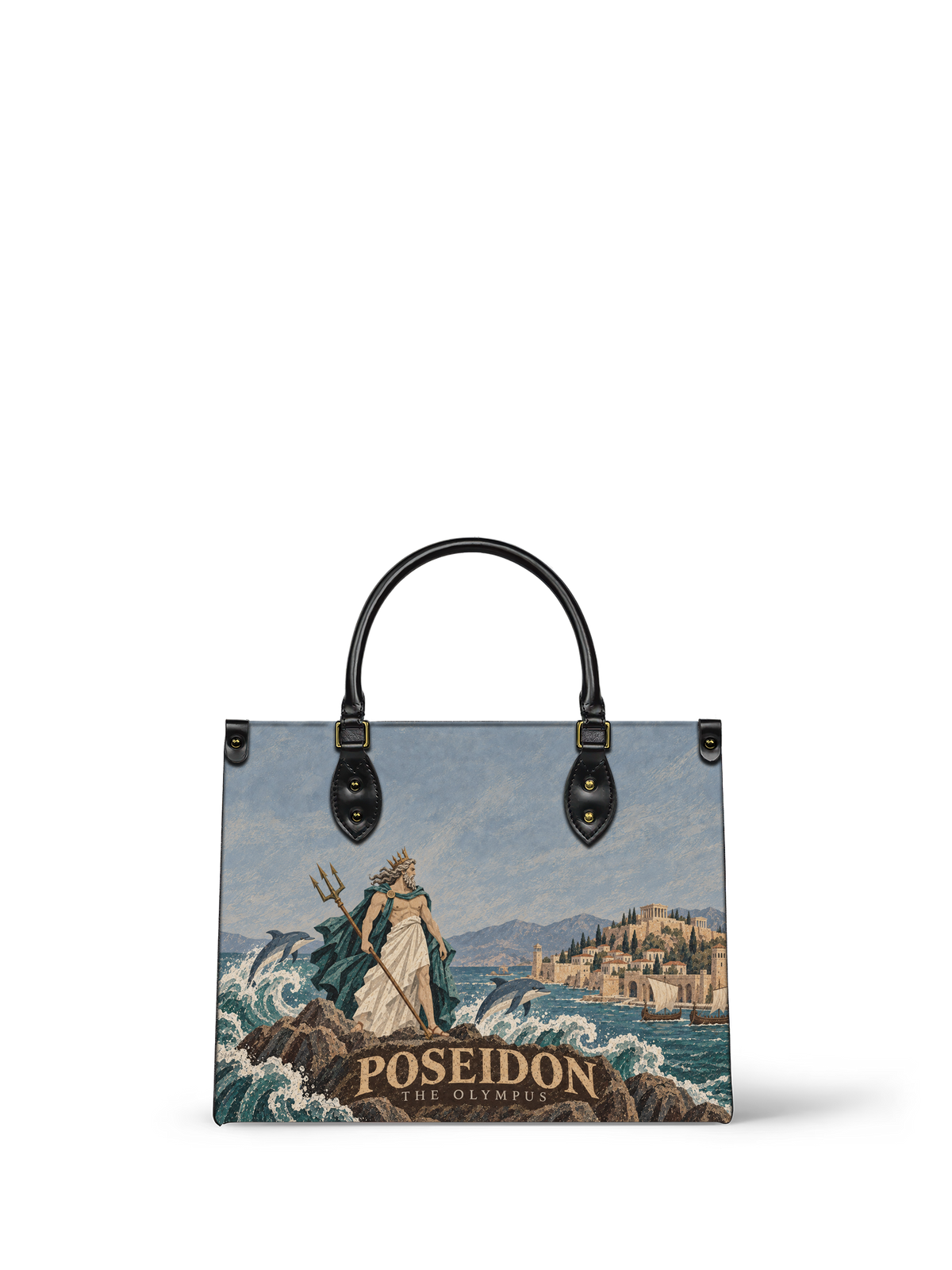 "Poseidon" Leather Handbag