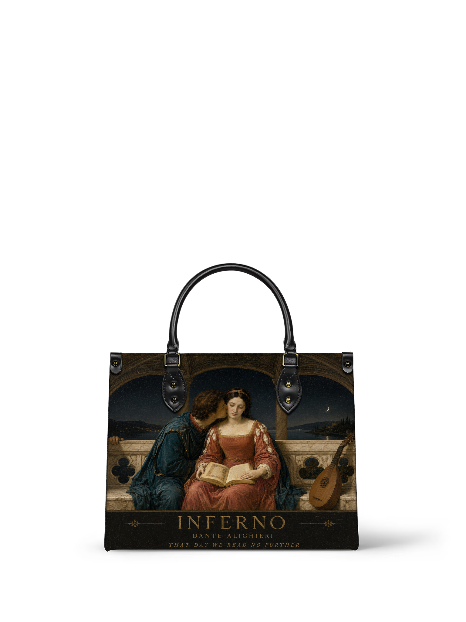 "Inferno" Leather Handbag