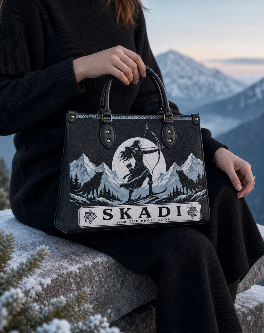 "Skadi" Leather Handbag