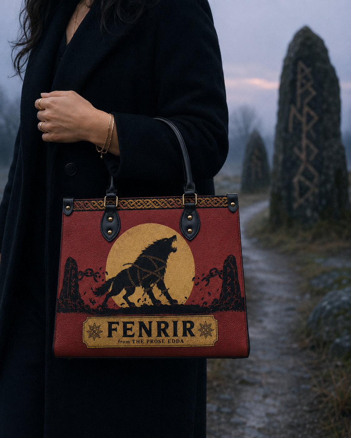 "Fenrir" Leather Handbag