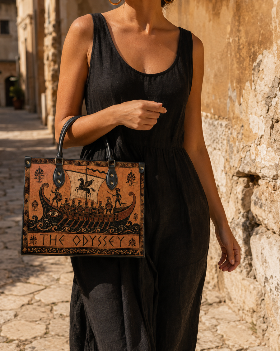 "The Odyssey" Leather Handbag