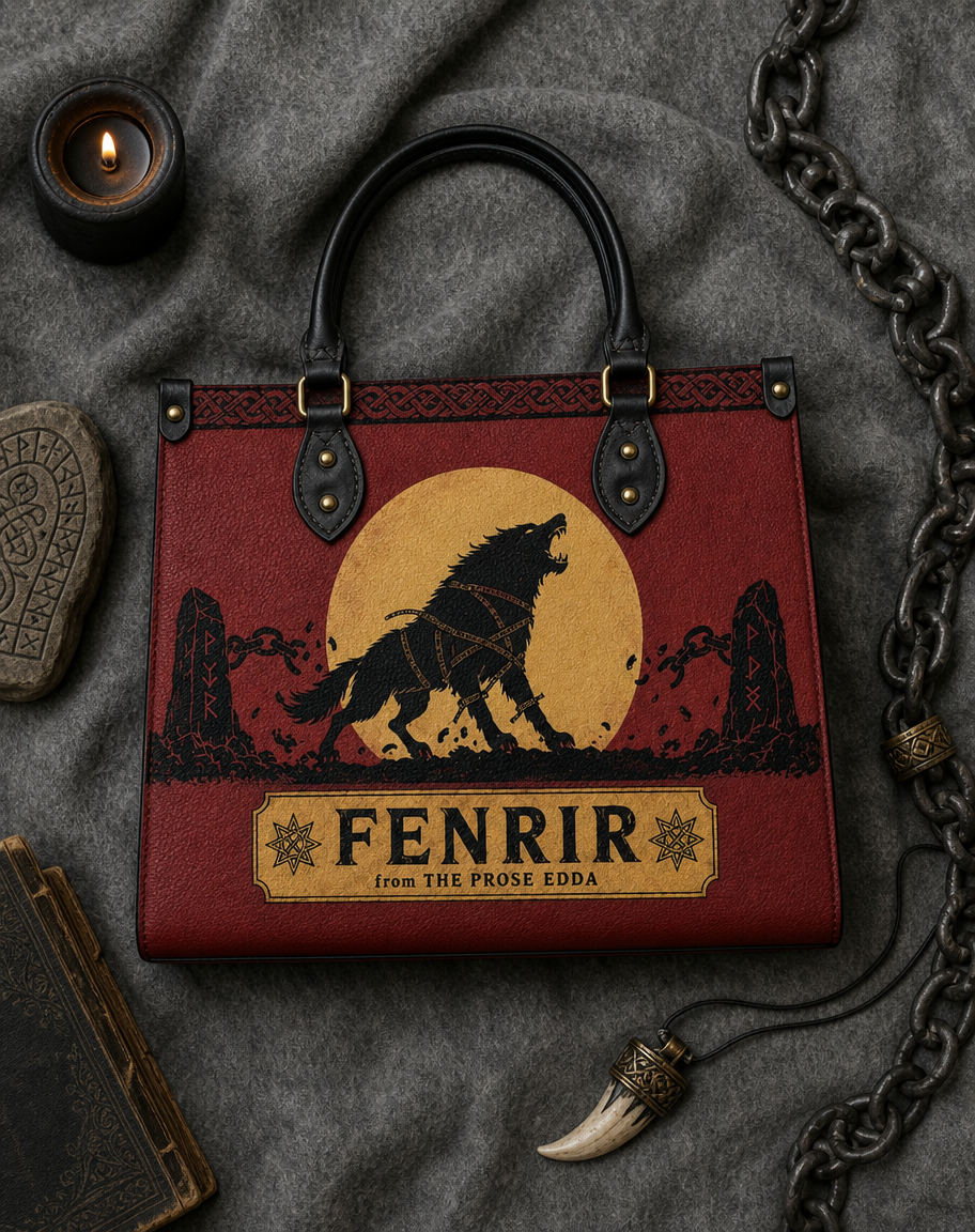 "Fenrir" Leather Handbag