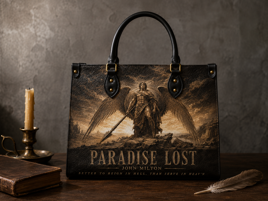 "Paradise Lost" Leather Handbag