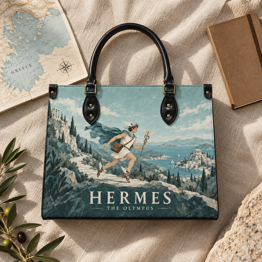 "Hermes" Leather Handbag