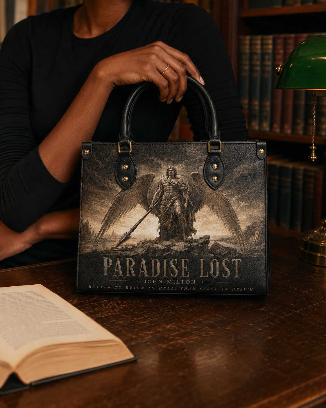 "Paradise Lost" Leather Handbag