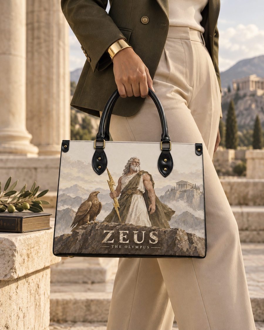 "Zeus" Leather Handbag