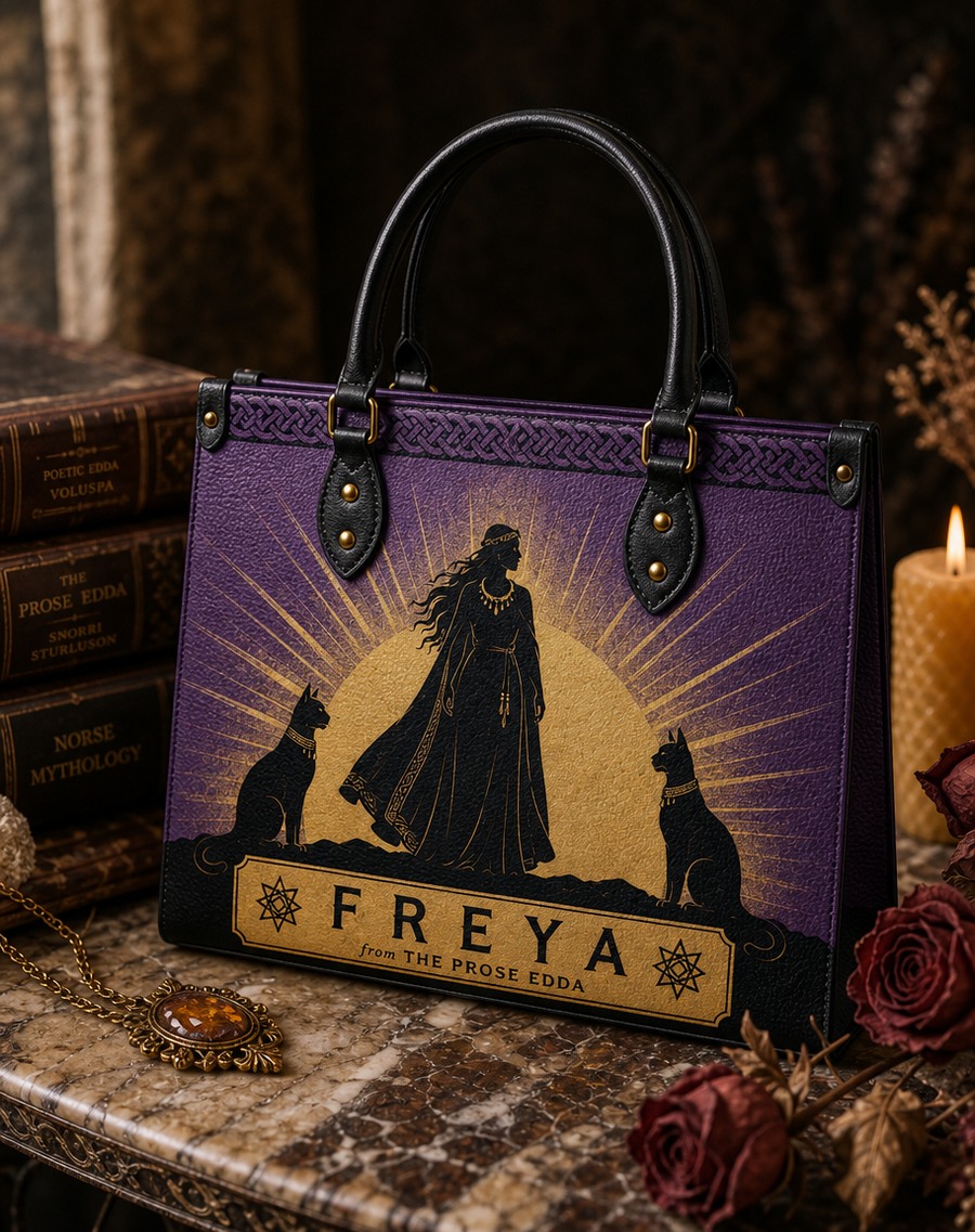 "Freya" Leather Handbag