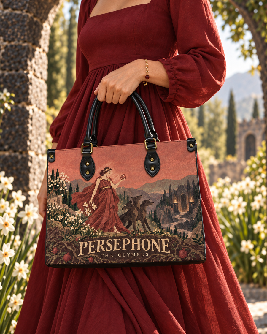 "Persephone" Leather Handbag