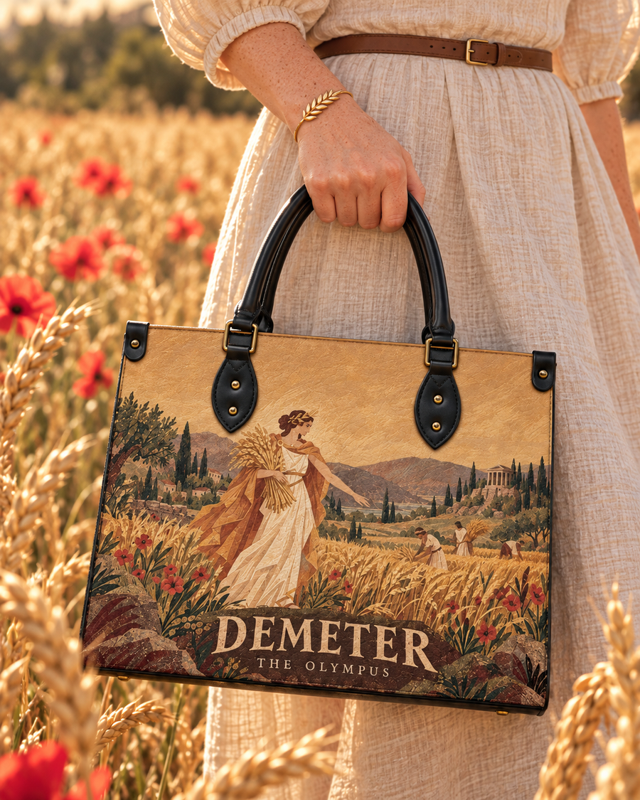 "Demeter" Leather Handbag