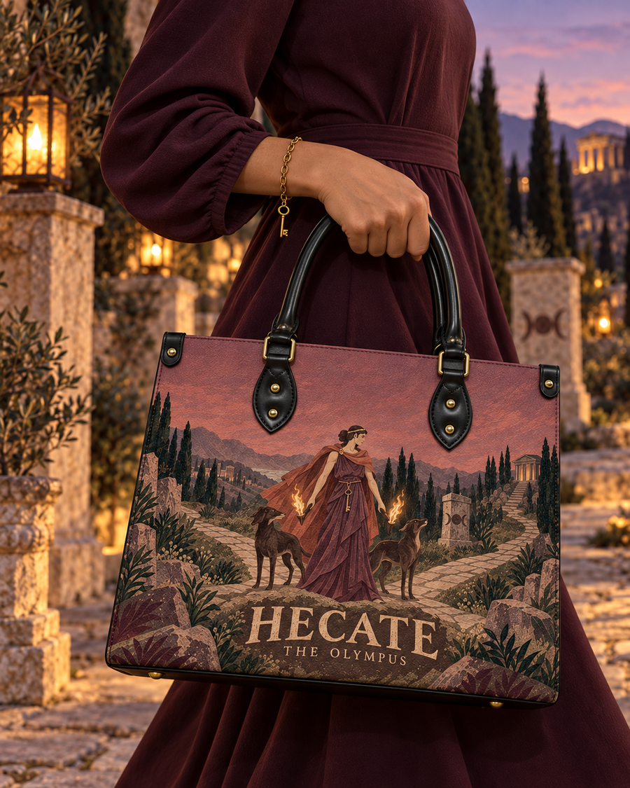 "Hecate" Leather Handbag