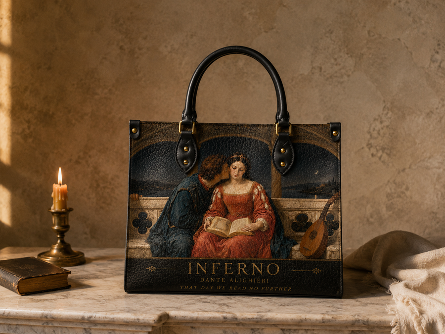 "Inferno" Leather Handbag