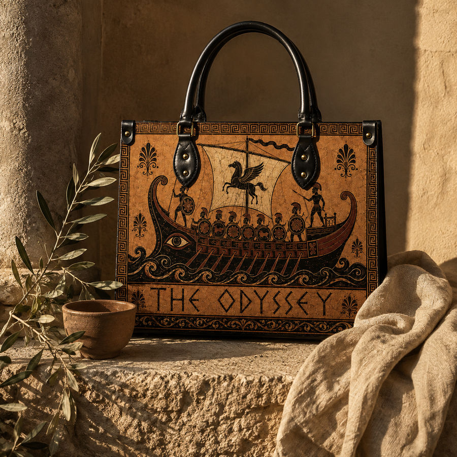 "The Odyssey" Leather Handbag