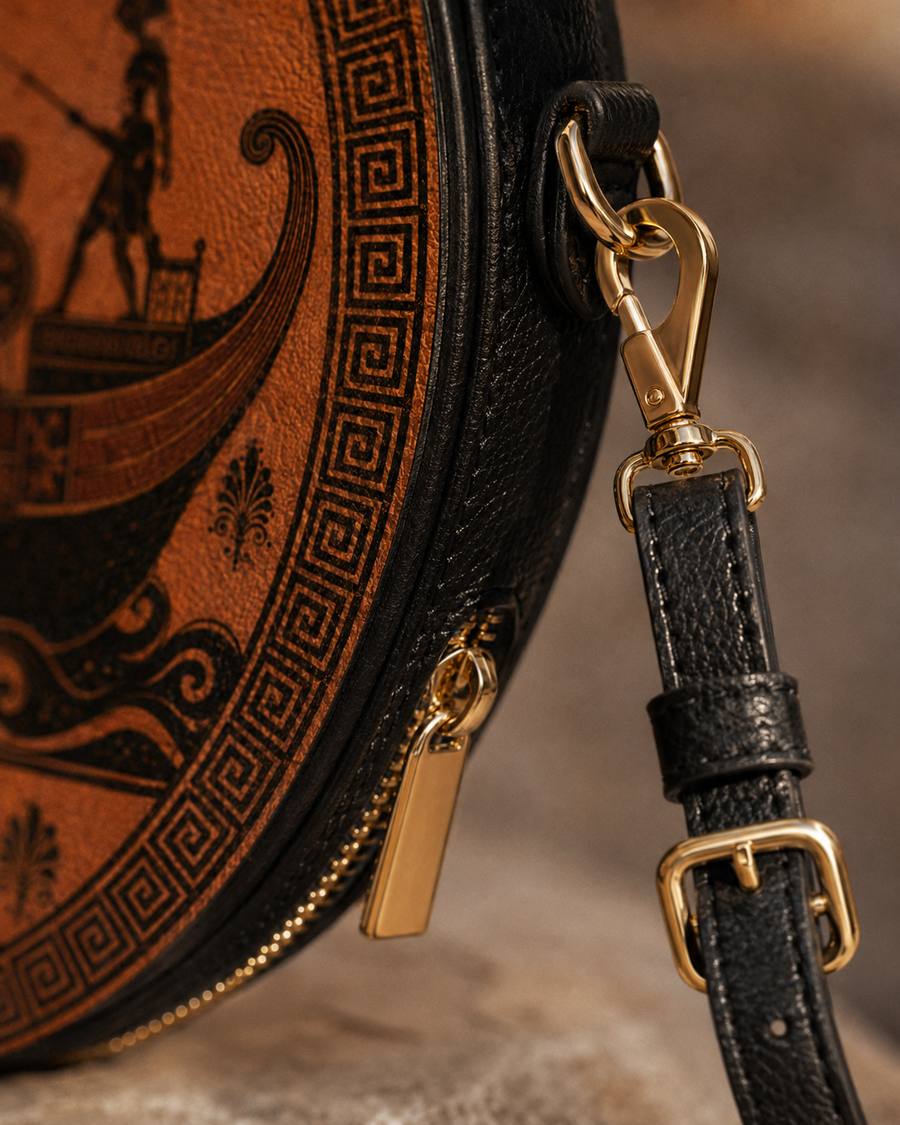 "The Odyssey" Circle Crossbody Bag
