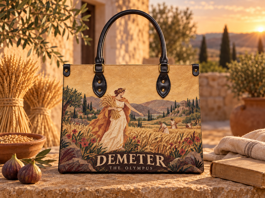 "Demeter" Leather Handbag