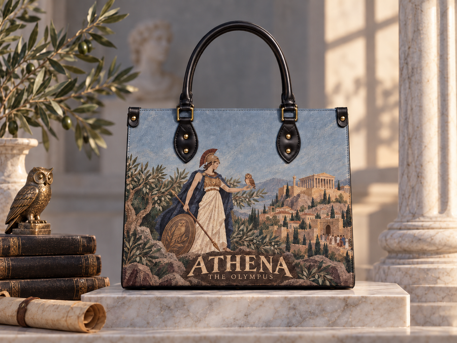"Athena" Leather Handbag