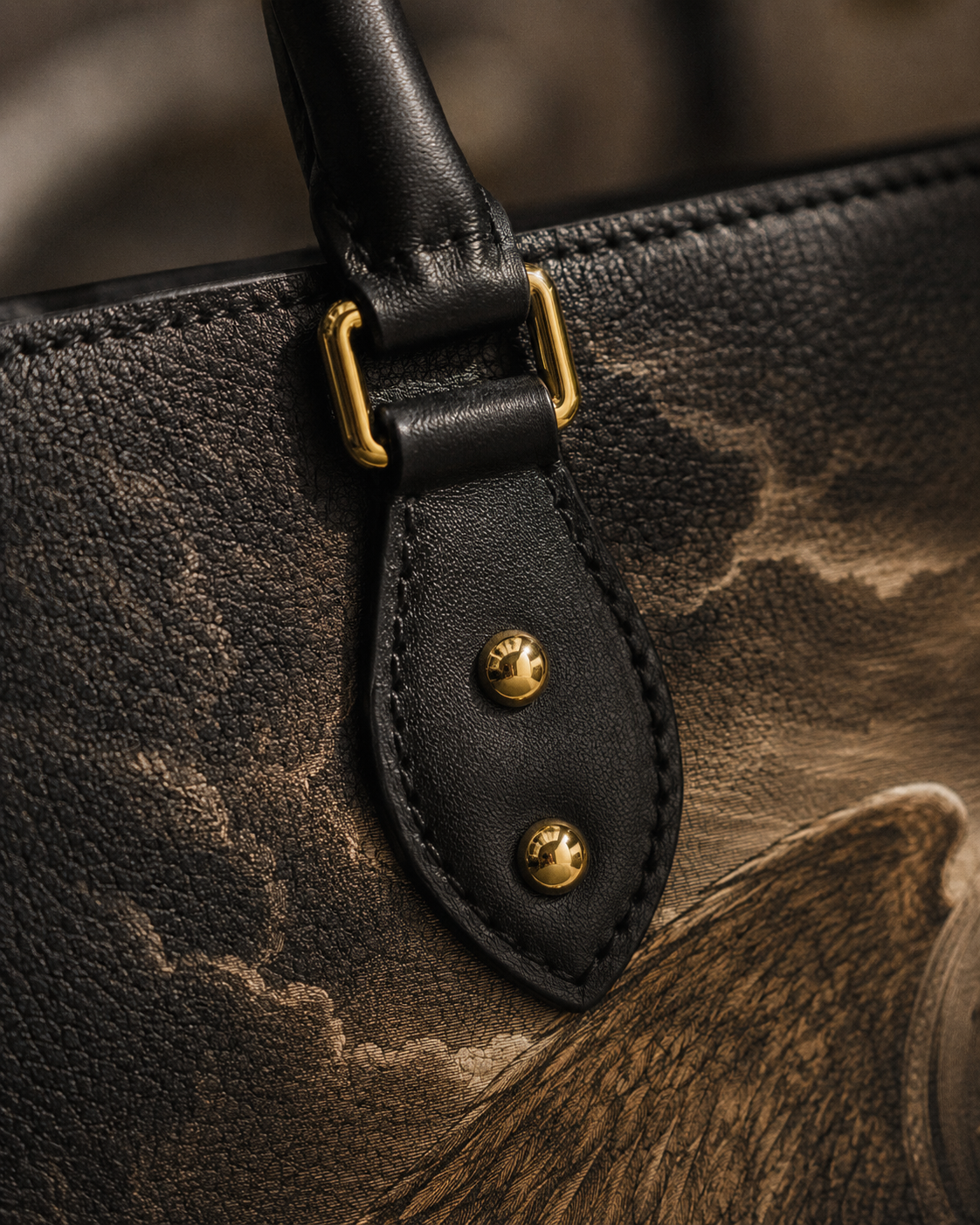 "Paradise Lost" Leather Handbag