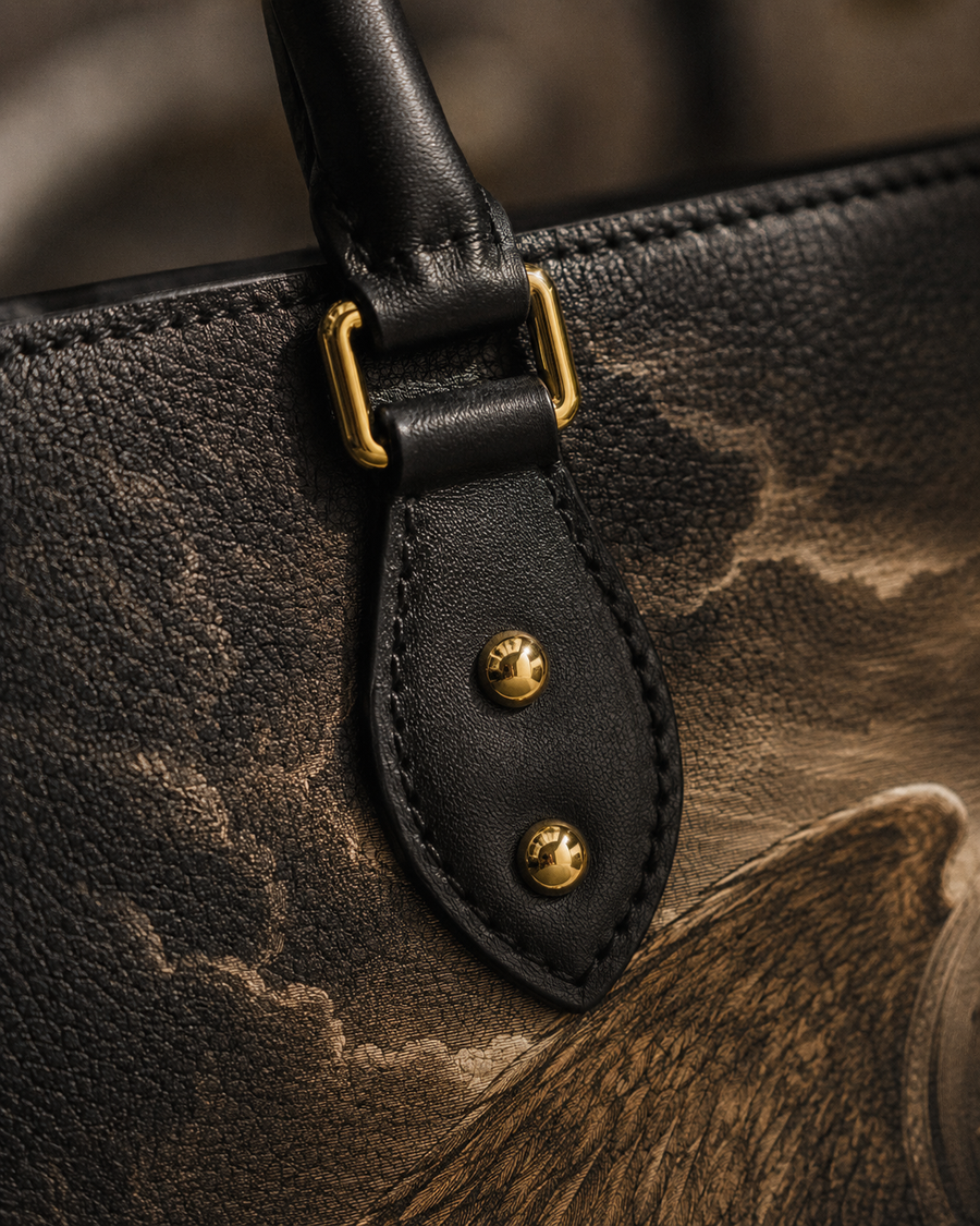 "Paradise Lost" Leather Handbag
